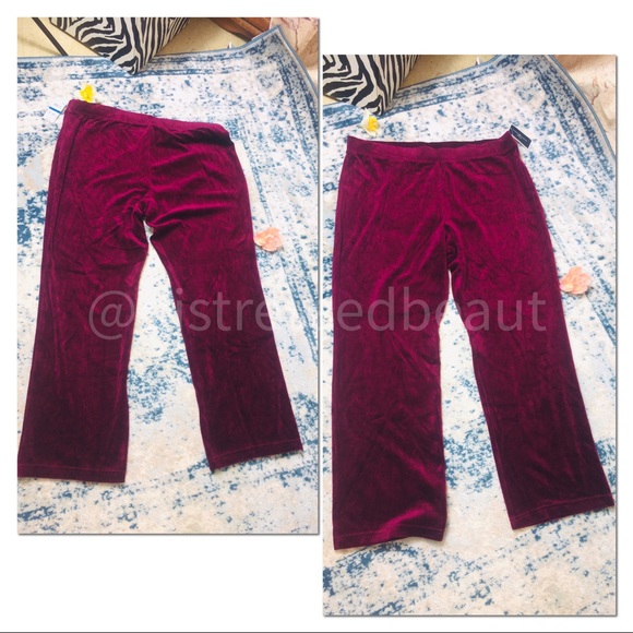 KAREN SCOTT | NWT | Velour PullOn Pants - Picture 5 of 14